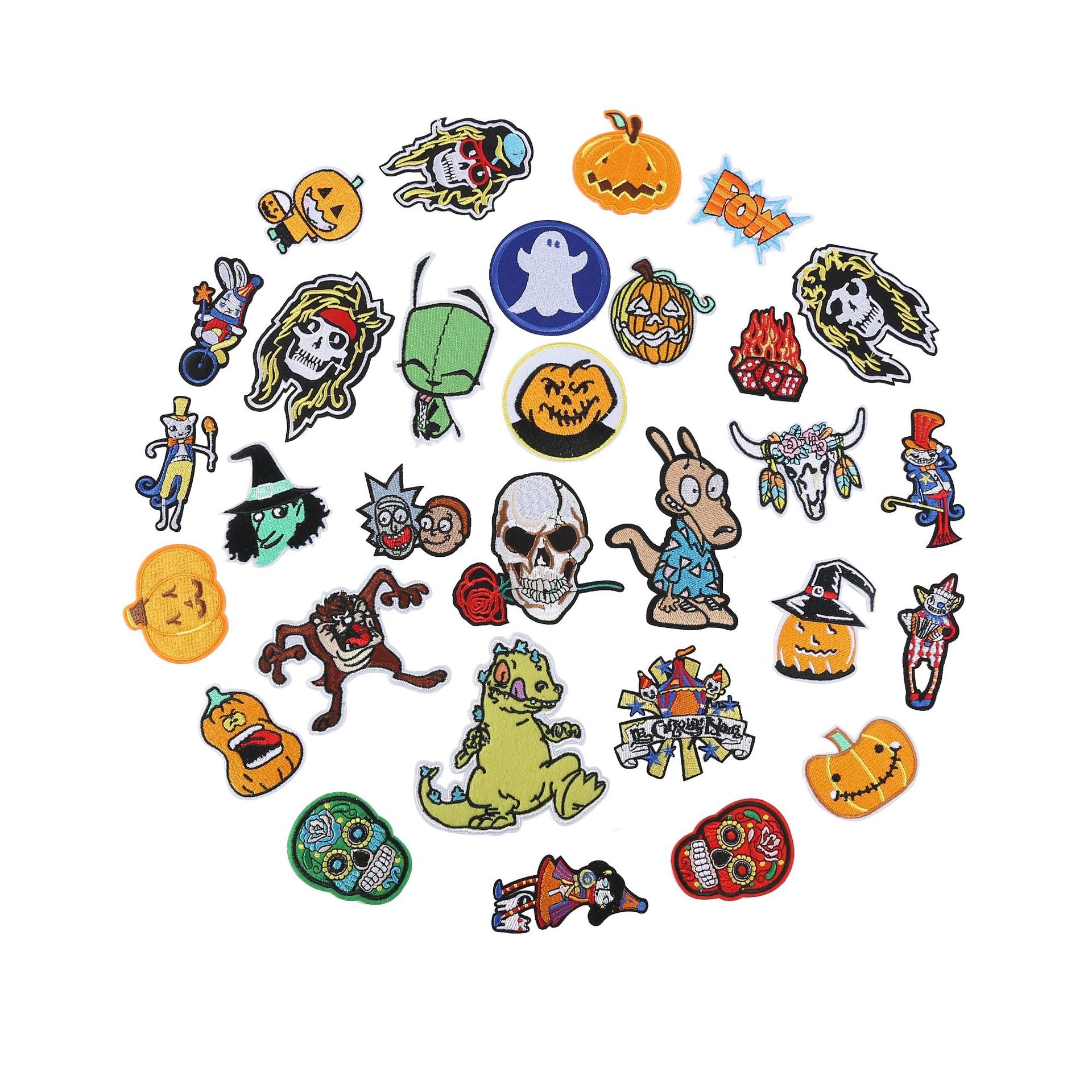 Wholesale Cartoon flower embroidery patch FS